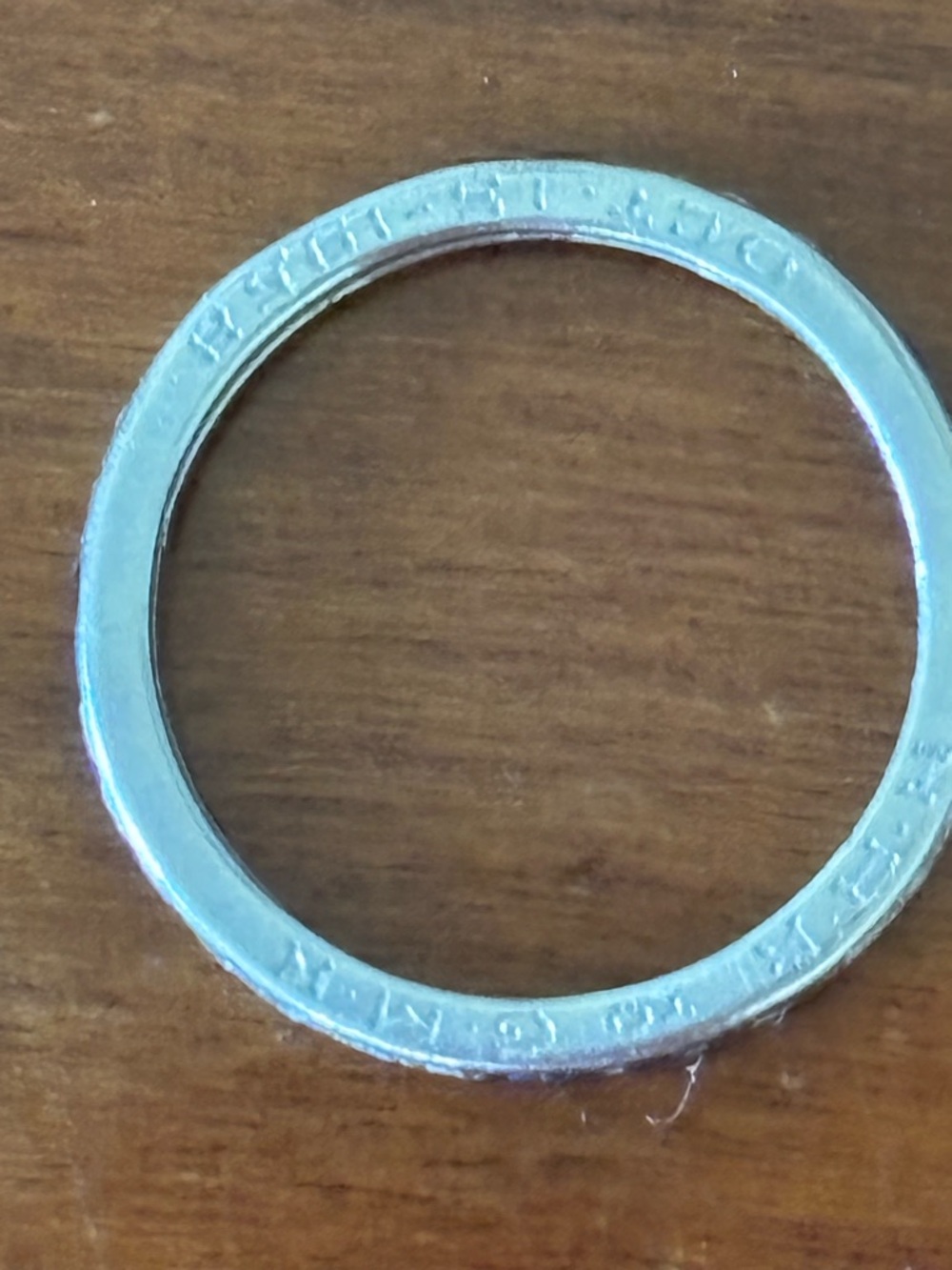 Tiffany & Co. Blue Sapphire and Diamond Full Eternity Band 2.2mm 5.5 - Picture 6 of 14